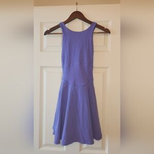 Purple Sleeveless Dress